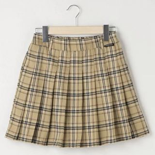 新品　theory petit 女の子　チェックプリーツスカート　日本製　150theorypetit