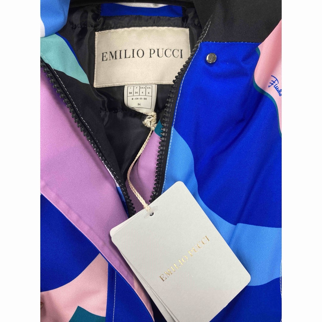 EMILIO PUCCI(エミリオプッチ)の新品タグ付き EMILIO PUCCI  エミリオプッチ ダウン ロング レディースのジャケット/アウター(ダウンコート)の商品写真