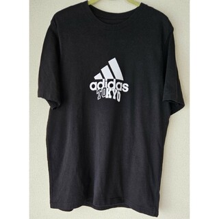 アディダス(adidas)のアディダスTシャツ黒(Tシャツ/カットソー(半袖/袖なし))