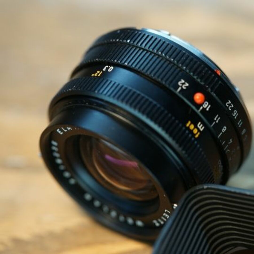 MALAIKA(マライカ)の8656 LEITZ WETZLAR ELMARIT-R 28mm 2.8 スマホ/家電/カメラのカメラ(レンズ(単焦点))の商品写真