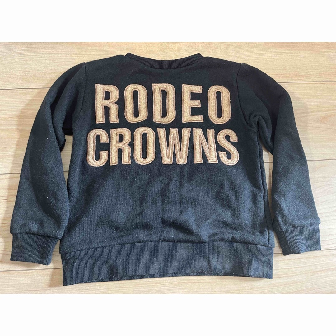 RODEO CROWNS(ロデオクラウンズ)のロデオクラウンズ トレーナー 110 キッズ/ベビー/マタニティのキッズ服男の子用(90cm~)(Tシャツ/カットソー)の商品写真