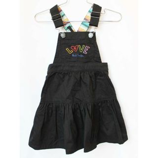 Paul Smith - 【春物 新入荷!】[ポールスミスベビー/Paul Smith BABY]90cm ジャンパースカート 黒【中古】子供服 キッズ kids ベビー服 baby 女の子 春夏秋 onepi 402042