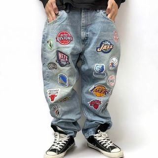 ラングラー(Wrangler)の90's Wrangler ビンテージ デニムパンツ NBA w34(デニム/ジーンズ)