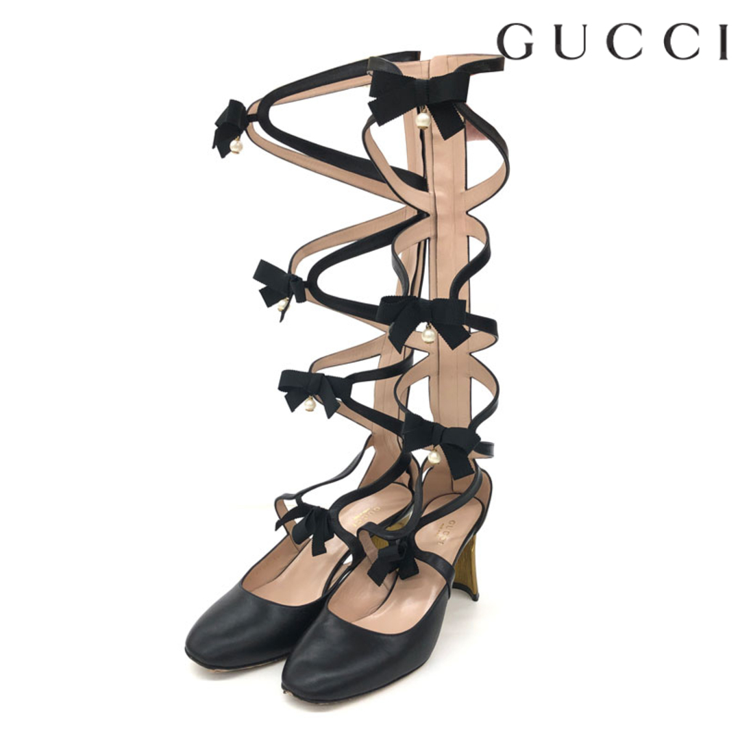 Gucci(グッチ)のグッチ GUCCI グラディエーター クルーズ16 38 ブーツ レディースの靴/シューズ(ブーツ)の商品写真