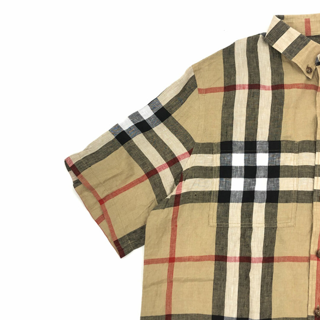 BURBERRY(バーバリー)のバーバリー BURBERRY ノバチェック 半袖シャツ レディースのトップス(シャツ/ブラウス(半袖/袖なし))の商品写真