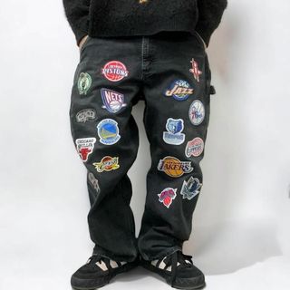 カーハート(carhartt)の90's Carhartt ビンテージ デニムパンツ NBA  ワークパンツ(デニム/ジーンズ)