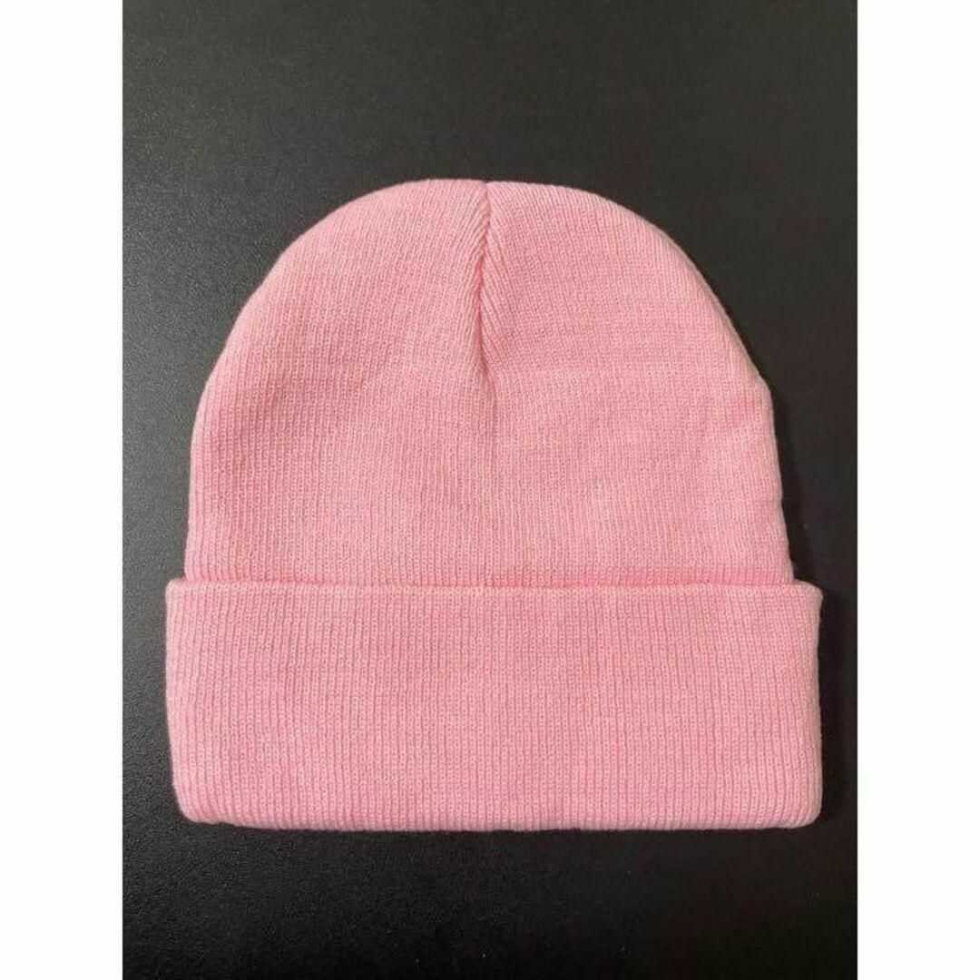 XXXTentacion（テンタシオン）ニット帽　ビーニーキャップ　ピンク メンズの帽子(ニット帽/ビーニー)の商品写真