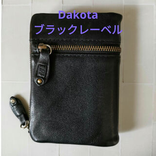 ダコタ(Dakota)のDakotaブラックレーベル二つ折り財布(折り財布)