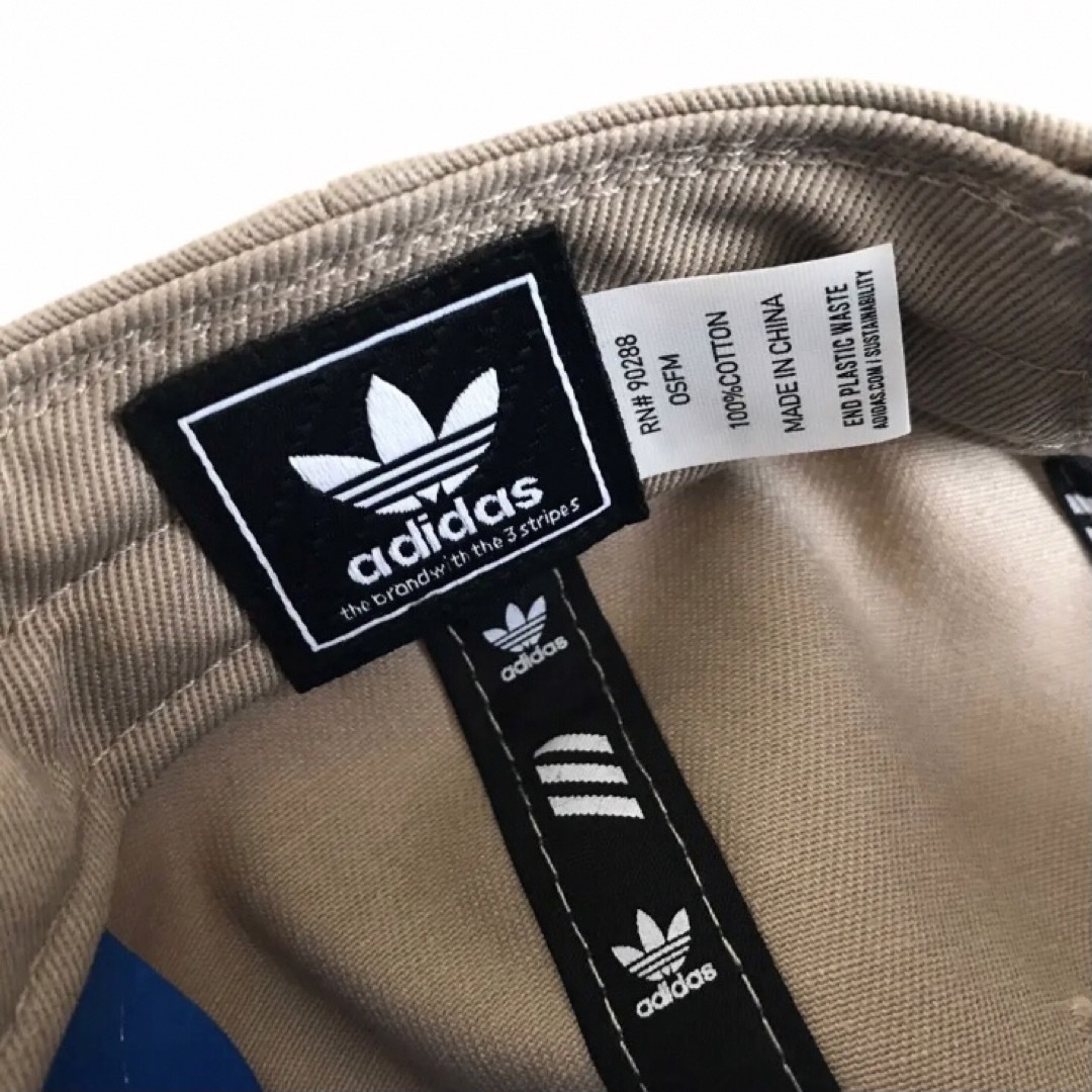 adidas(アディダス)のレア【新品】アディダス キャップ USA ベージュ 帽子 ゴルフ メンズの帽子(キャップ)の商品写真