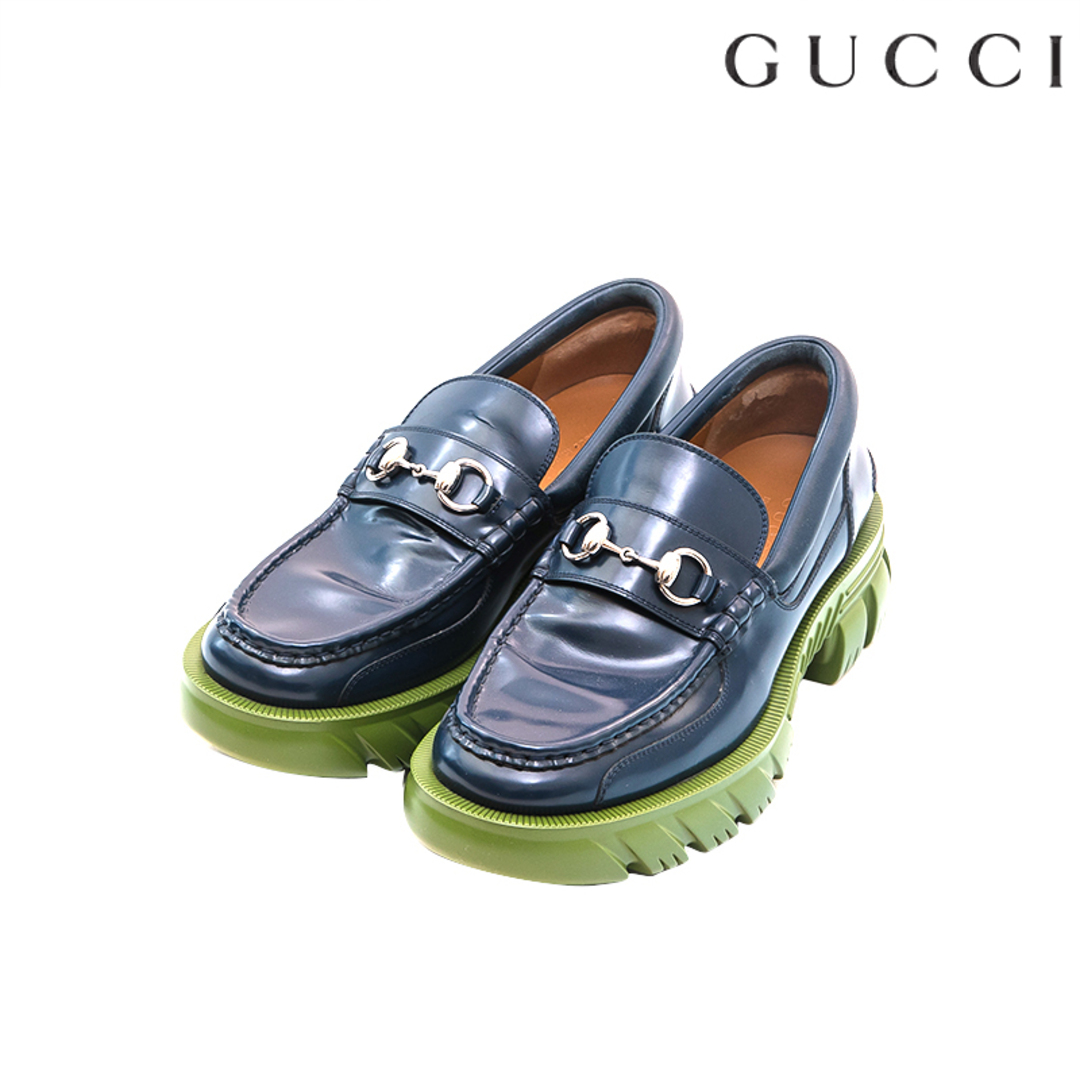 Gucci(グッチ)のグッチ GUCCI ホースビット ラバー ローファー メンズの靴/シューズ(ドレス/ビジネス)の商品写真