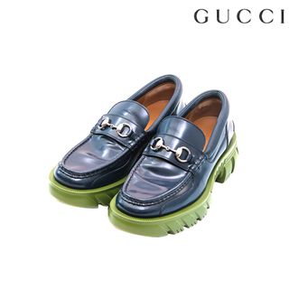 グッチ(Gucci)のグッチ GUCCI ホースビット ラバー ローファー(ドレス/ビジネス)