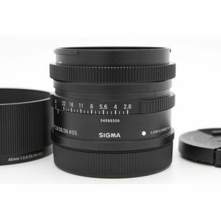 シグマ(SIGMA)の【美品】SIGMA シグマ Lマウント レンズ 45mm F2.8 DG DN 単焦点 標準 フルサイズ Contemporary ミラーレス 専用 #LE2024028(レンズ(単焦点))