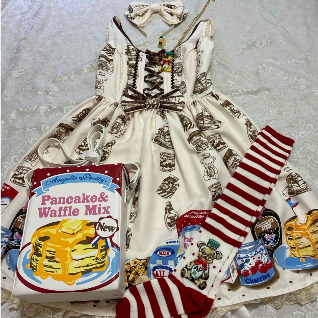 Angelic Pretty ワンピース ミモレ丈 長袖