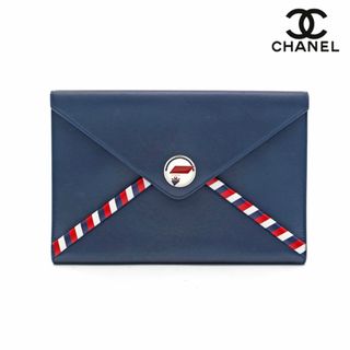 シャネル(CHANEL)のシャネル CHANEL トリコロールライン クラッチバッグ(クラッチバッグ)