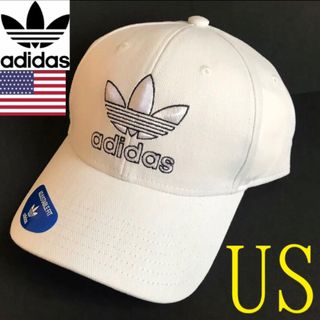 アディダス(adidas)のレア【新品】adidas USA アディダス キャップ 白 ゴルフ(キャップ)