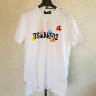 ディースクエアード(DSQUARED2)の【新品・未使用】DSQUARED2 KIDS x Pac-manTシャツ白16Y(Tシャツ/カットソー)