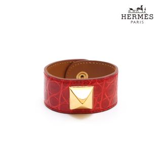 エルメス(Hermes)のエルメス HERMES メドール G金具 ブレスレット バングル ブレスレット(ブレスレット/バングル)