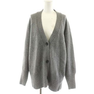 プラージュ(Plage)のプラージュ RIAM 22AW Washable WOOL カーディガン グレー(カーディガン)