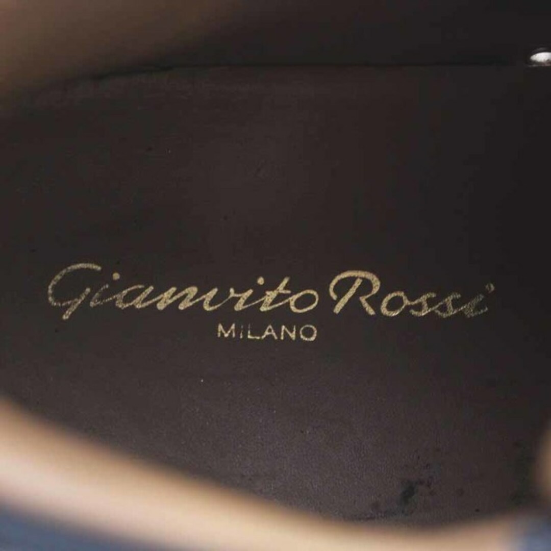 Gianvito Rossi(ジャンヴィットロッシ)のジャンヴィトロッシ スニーカー ハイカット 35 22cm 紺 ネイビー レディースの靴/シューズ(スニーカー)の商品写真