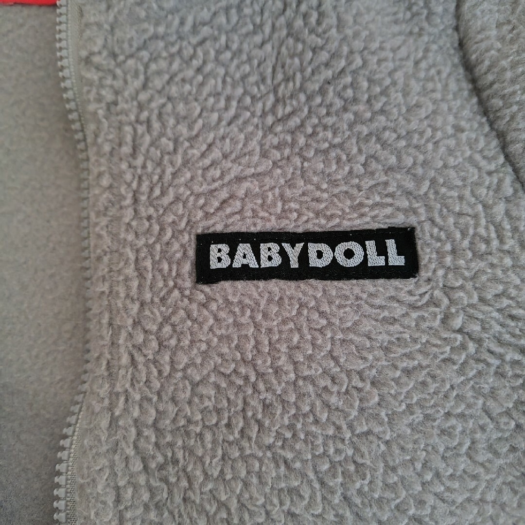 BABYDOLL(ベビードール)のベビードール　ボアフリース　100cm キッズ/ベビー/マタニティのキッズ服男の子用(90cm~)(ジャケット/上着)の商品写真