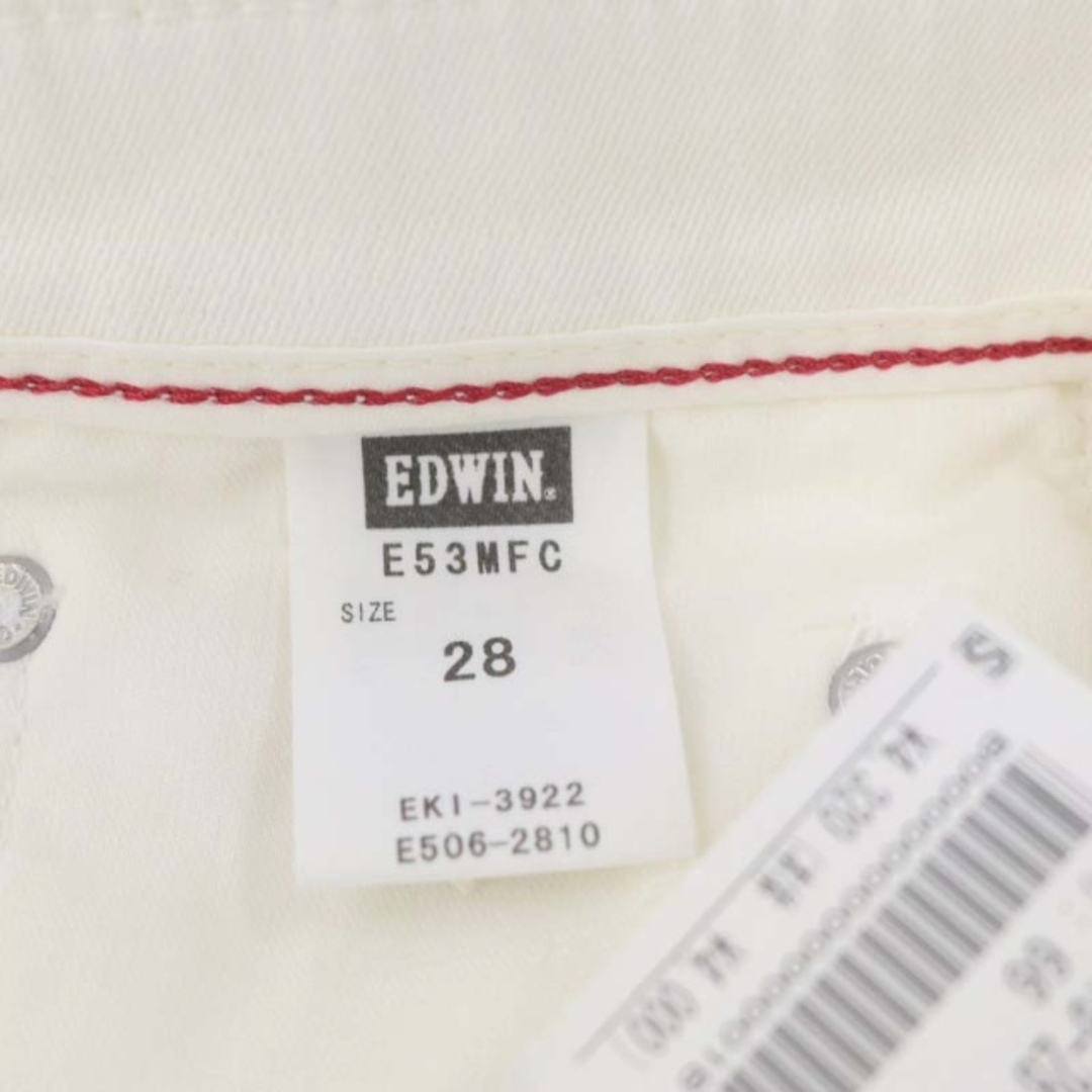 EDWIN(エドウィン)のEDWIN 503 REGULAR TAPERED ストレッチ デニムパンツ 白 メンズのパンツ(デニム/ジーンズ)の商品写真