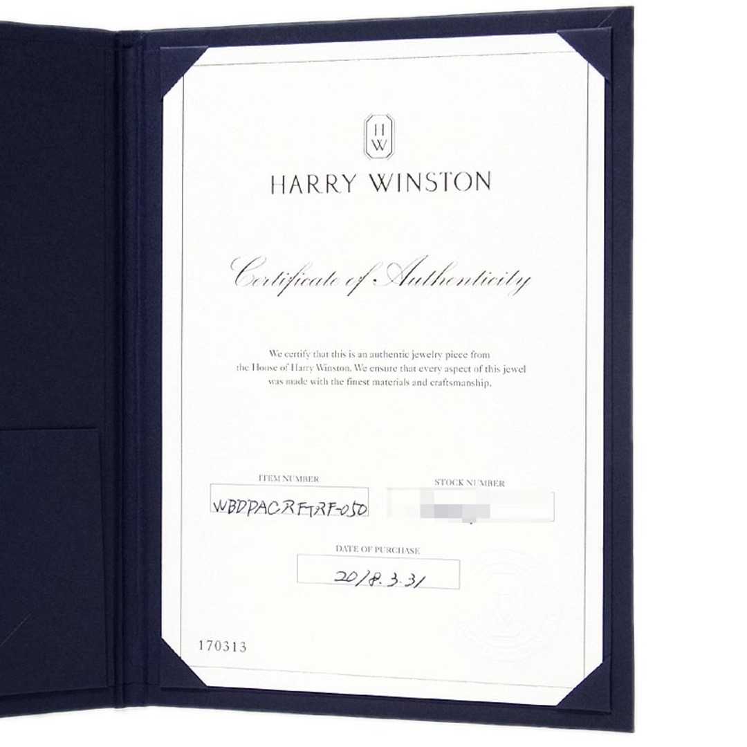 HARRY WINSTON(ハリーウィンストン)のハリーウィンストン HARRY WINSTON トラフィック アクセント バンドリング  PT950 ダイヤモンド ジュエリー レディースのアクセサリー(リング(指輪))の商品写真