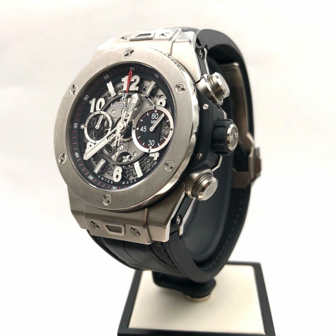 HUBLOT(ウブロ)のウブロ HUBLOT ビッグ・バン ウニコ チタニウム 411.NX.1170.RX チタン/ラバー 自動巻き メンズ 腕時計 メンズの時計(その他)の商品写真