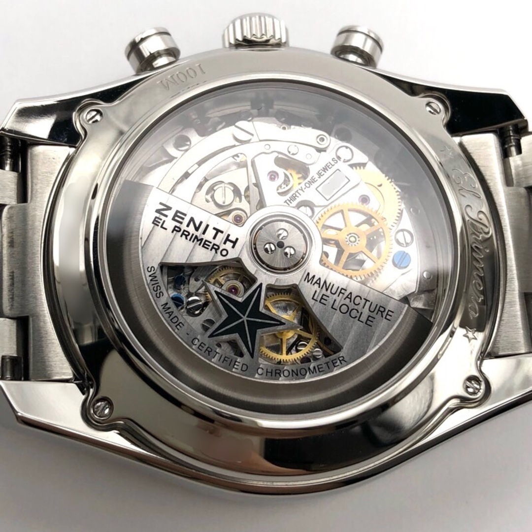 ZENITH(ゼニス)のゼニス ZENITH クロノマスター　エル・プリメロ　オープンクロノグラフ 03.2040.4061/01.M2050 ステンレススチール 自動巻き メンズ 腕時計 メンズの時計(その他)の商品写真