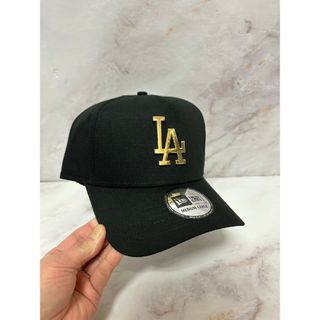 ニューエラー(NEW ERA)のNewera 9forty ロサンゼルスドジャース ゴールドメタルロゴ キャップ(キャップ)