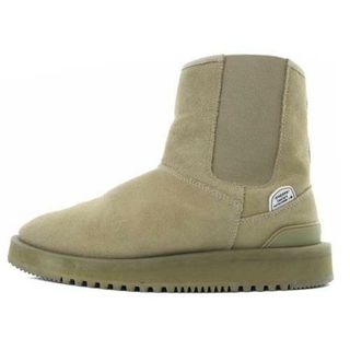 スイコック(suicoke)のスイコック 21AW ムートン サイドゴアブーツ 24cm べージュ(ブーツ)