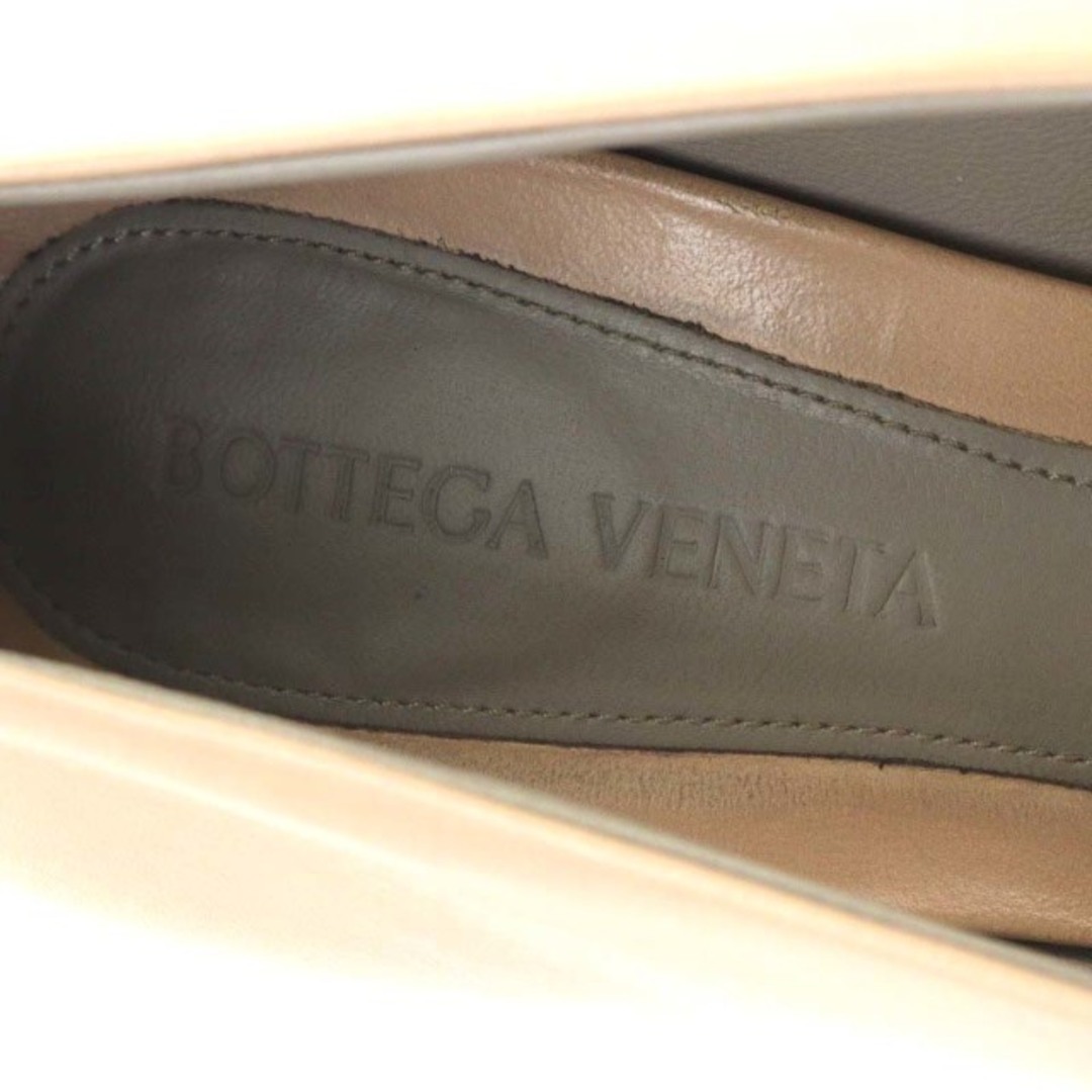 Bottega Veneta(ボッテガヴェネタ)のボッテガヴェネタ アーモンドパンプス ハイヒール 36.5 ベージュ レディースの靴/シューズ(ハイヒール/パンプス)の商品写真