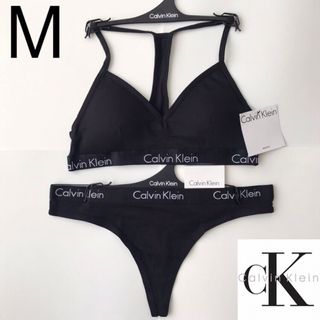 カルバンクライン(Calvin Klein)のck 下着 レア 新品 USA カルバンクライン ブラ Tショーツ セット M(ブラ&ショーツセット)