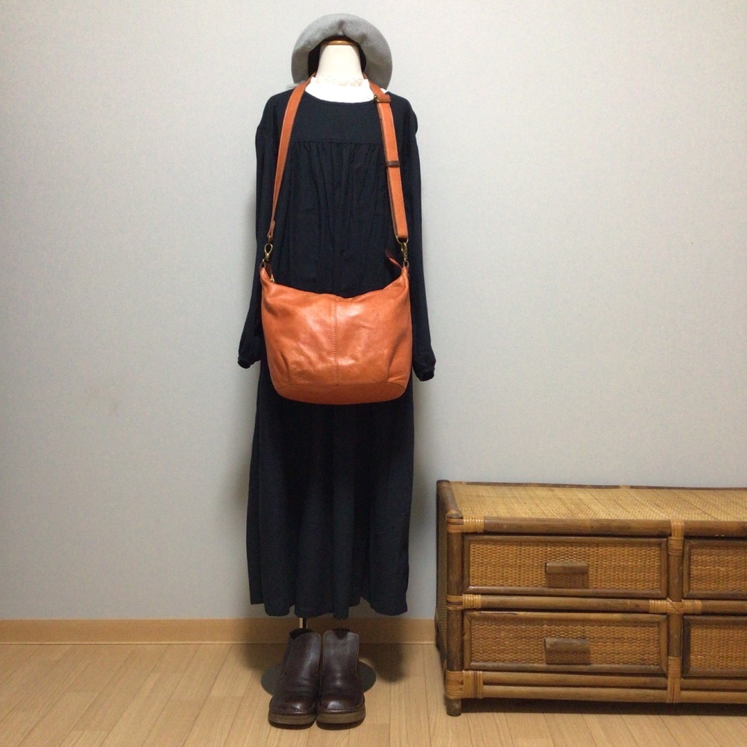 専用です♡LILY リリー 上質くたくた本革ショルダー ３way 日本製^^☆ レディースのバッグ(ショルダーバッグ)の商品写真