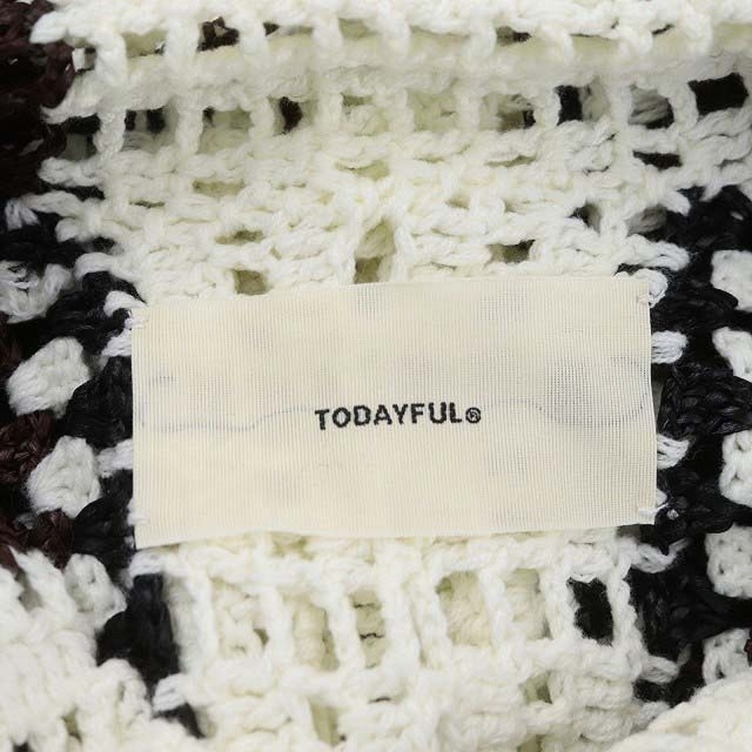 TODAYFUL(トゥデイフル)のトゥデイフル 23SS Crochet Over Shirts シャツニット レディースのトップス(ニット/セーター)の商品写真