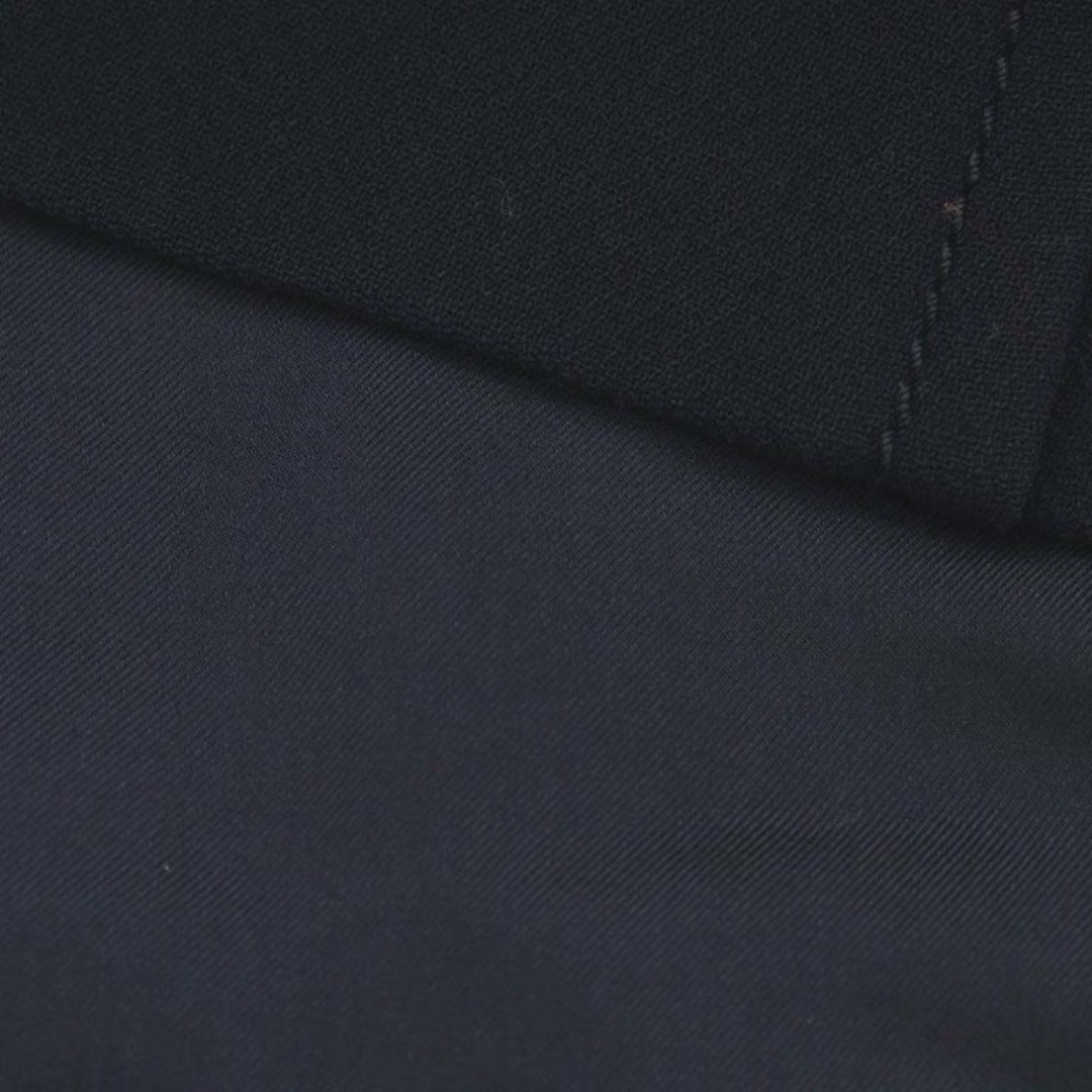 PRADA(プラダ)のプラダ フレアスカート ひざ丈 ウール 絹混 シルク混 36 XS 紺 レディースのスカート(ひざ丈スカート)の商品写真