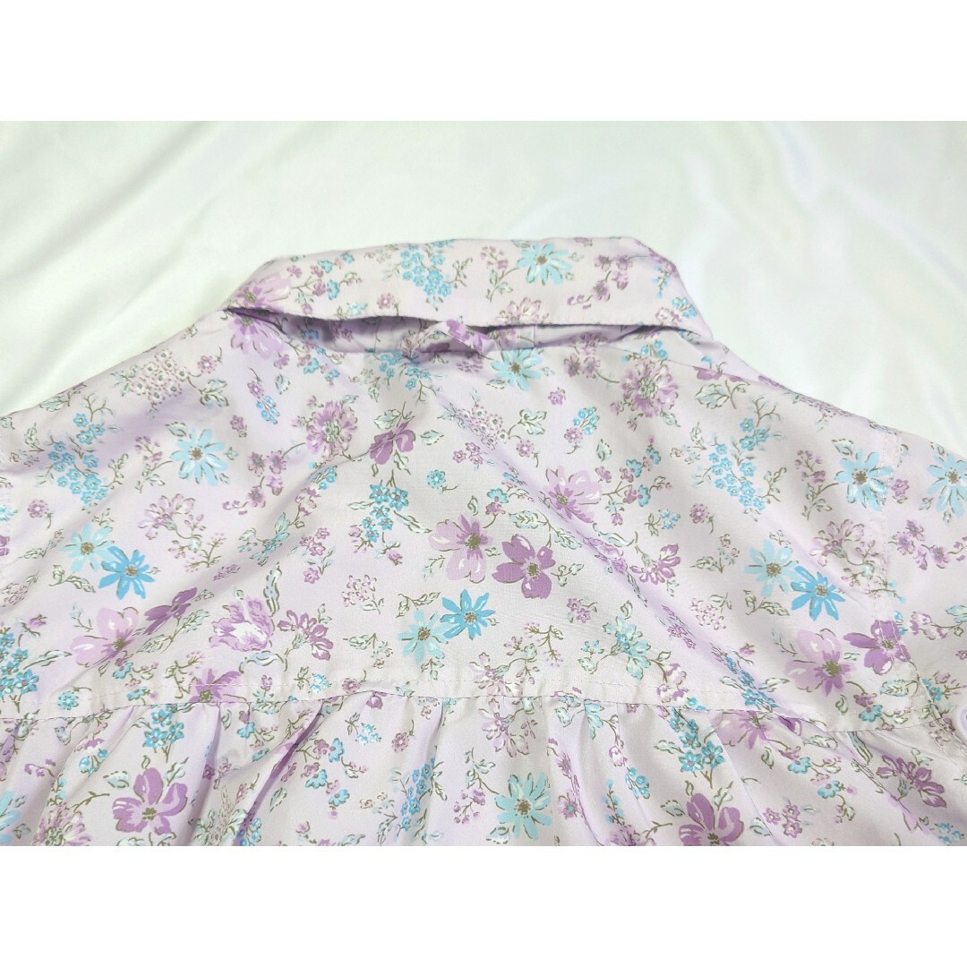 Branshes(ブランシェス)のbranshes【撥水加工】花柄ウィンドブレーカー キッズ/ベビー/マタニティのキッズ服女の子用(90cm~)(ジャケット/上着)の商品写真