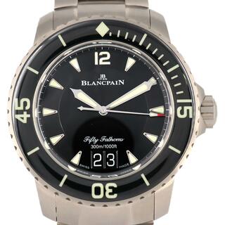 ブランパン(BLANCPAIN)のブランパン フィフティファゾムスラージデイト TI 5050-12B30-98B TI 自動巻(腕時計(アナログ))