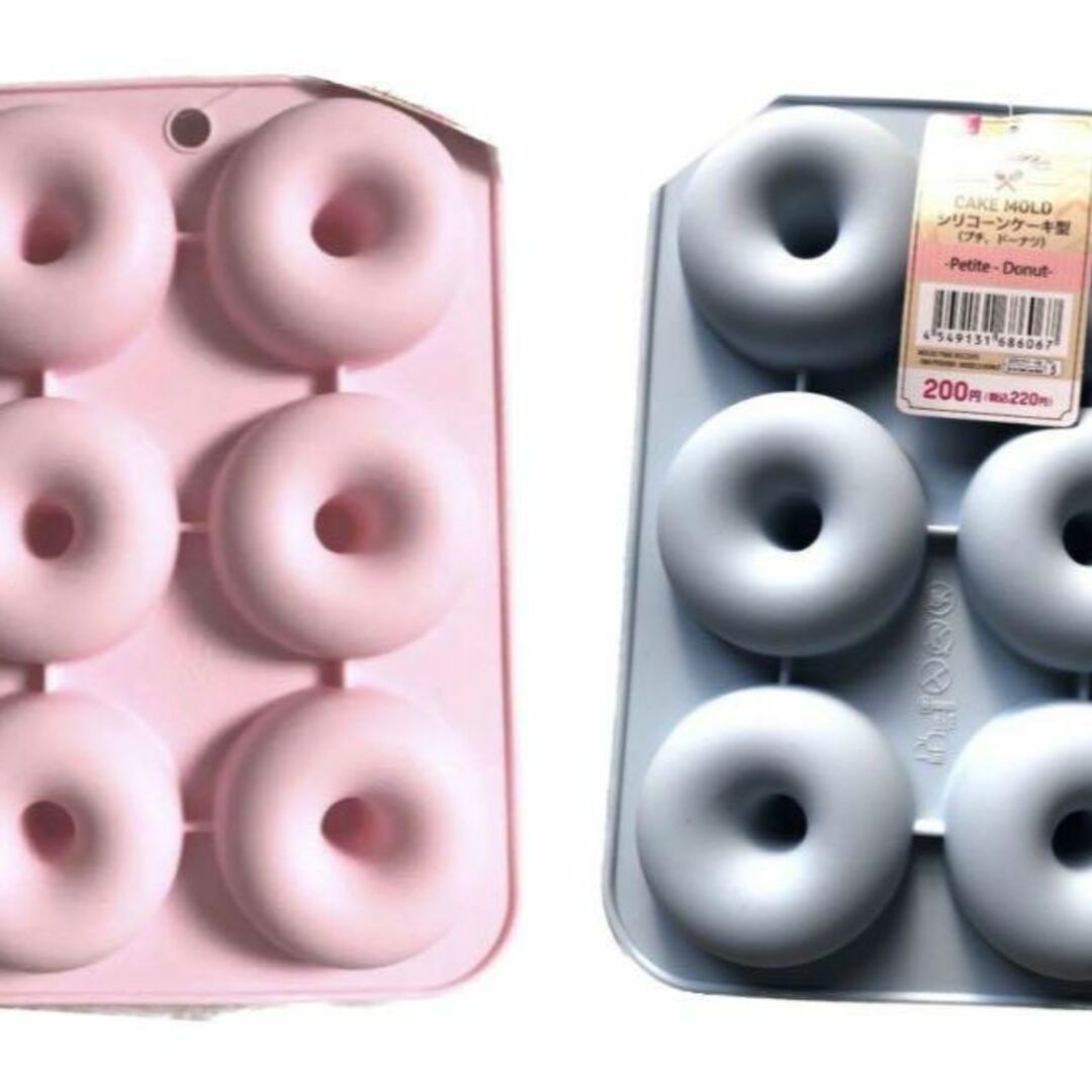 シリコンケーキ型　ドーナツ インテリア/住まい/日用品のキッチン/食器(容器)の商品写真