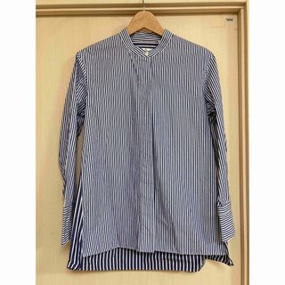 ユニクロ(UNIQLO)のプラスＪ　UNIQLO ストライプシャツ　レディースSサイズ(シャツ/ブラウス(長袖/七分))