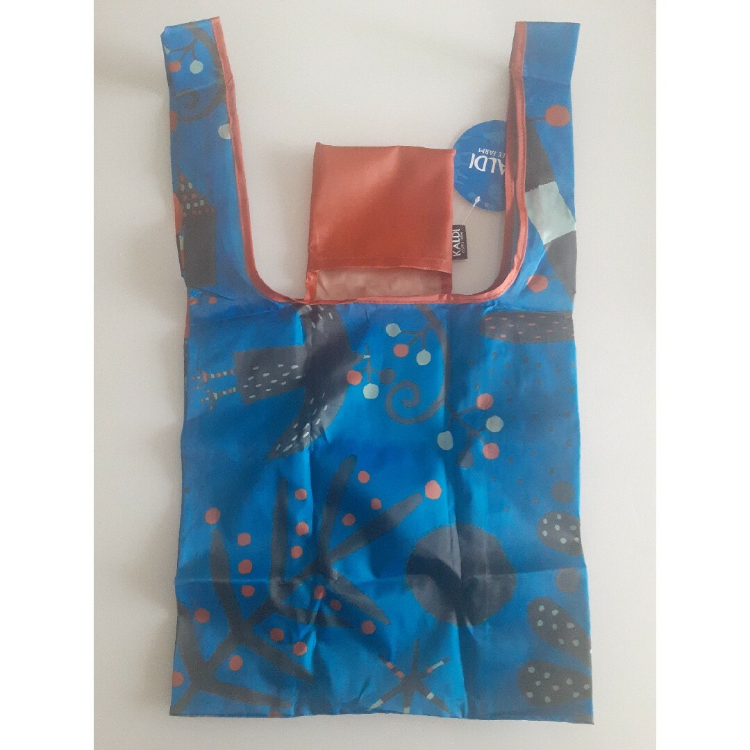 KALDI(カルディ)のKALDI エコバック いきものがたり ブルー レディースのバッグ(エコバッグ)の商品写真