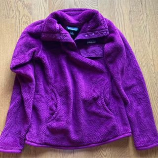 パタゴニア(patagonia)のpatagonia パタゴニア レディース  フリース 紫 パープル (トレーナー/スウェット)