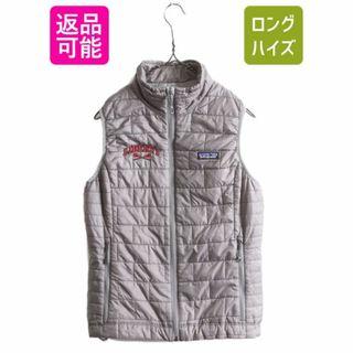 パタゴニア(patagonia)の15年製 パタゴニア ナノ パフ ベスト レディース S 古着 Patagonia 中綿 ナイロン キルティング フルジップ アウトドア パッカブル 前開き(ベスト/ジレ)