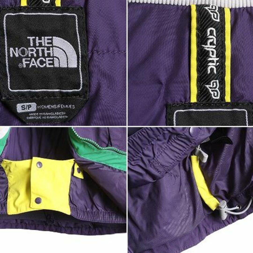 THE NORTH FACE(ザノースフェイス)のノースフェイス HYVENT 中綿 ナイロン ジャケット レディース S / 古着 The North Face CRYPTIC ジャンパー マンパ ブルゾン トリコカラー レディースのジャケット/アウター(ブルゾン)の商品写真