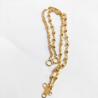 ジュエリーツツミ(JEWELRY TSUTSUMI)の最終値下げ ジュエリーツツミ K18 ブレスレット2本セット(ブレスレット/バングル)