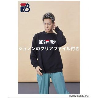 フィラ(FILA)のBE:FIRST FILA サガラ刺繍 スウェット(トレーナー/スウェット)