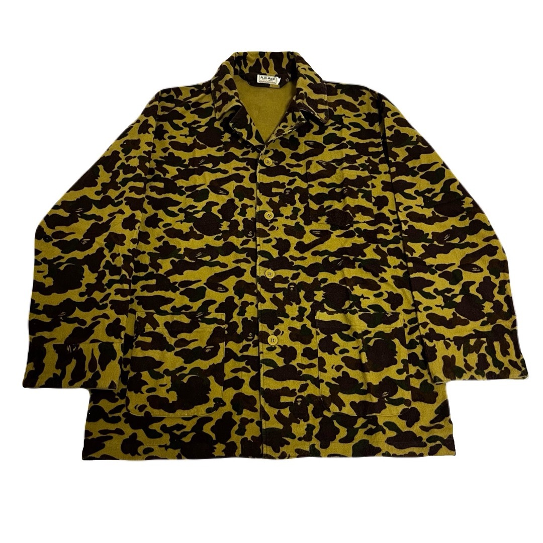 A BATHING APE(アベイシングエイプ)の初期 90s〜 エイプ シャモアクロス セットアップ メンズのメンズ その他(その他)の商品写真