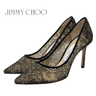 JIMMY CHOO - 極美品 JIMMY CHOO LOVE ベロア ポインテッドトゥ ...