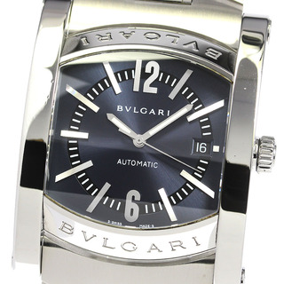 ブルガリ(BVLGARI)のブルガリ BVLGARI AA48S アショーマ デイト 自動巻き メンズ _797939(腕時計(アナログ))