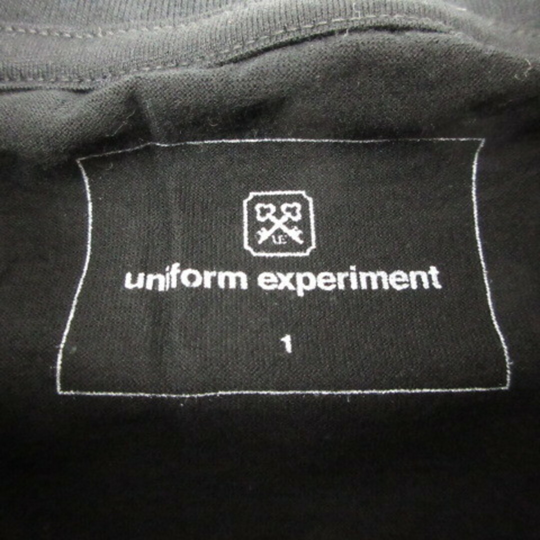 uniform experiment(ユニフォームエクスペリメント)のユニフォームエクスペリメント Tシャツ 半袖 ハーブリッツ 1 S程度 黒 メンズのトップス(Tシャツ/カットソー(半袖/袖なし))の商品写真