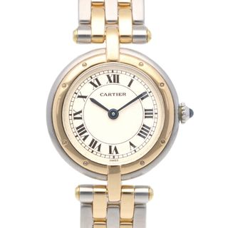 カルティエ(Cartier)のカルティエ パンテール SM 腕時計 時計 ステンレススチール W25030B6 (1057920C) クオーツ レディース 1年保証 CARTIER  中古(腕時計)